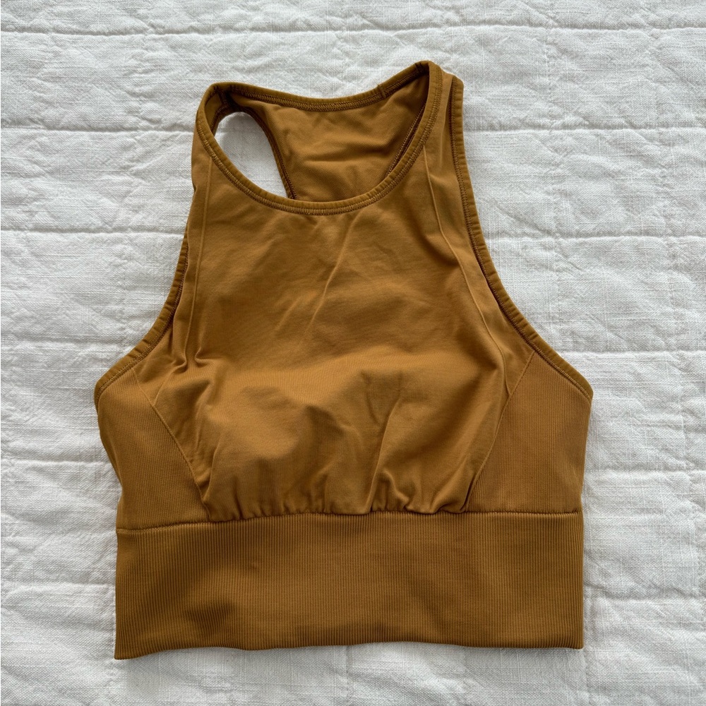 Lululemon Ebb to Train Bra *Medium Support, C/D Cup Spiced Bronze